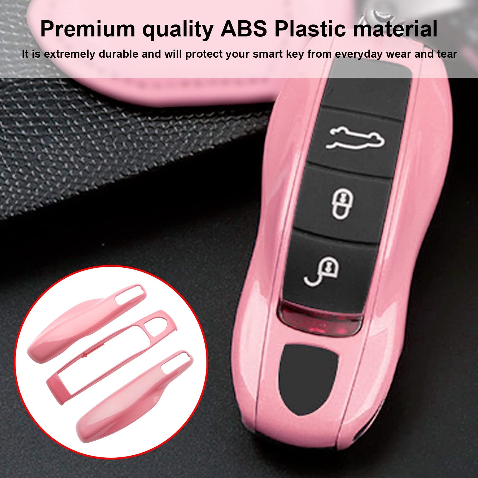 Amazon.com: x xotic tech Pink Key Fob Cover Smart Remote Shell